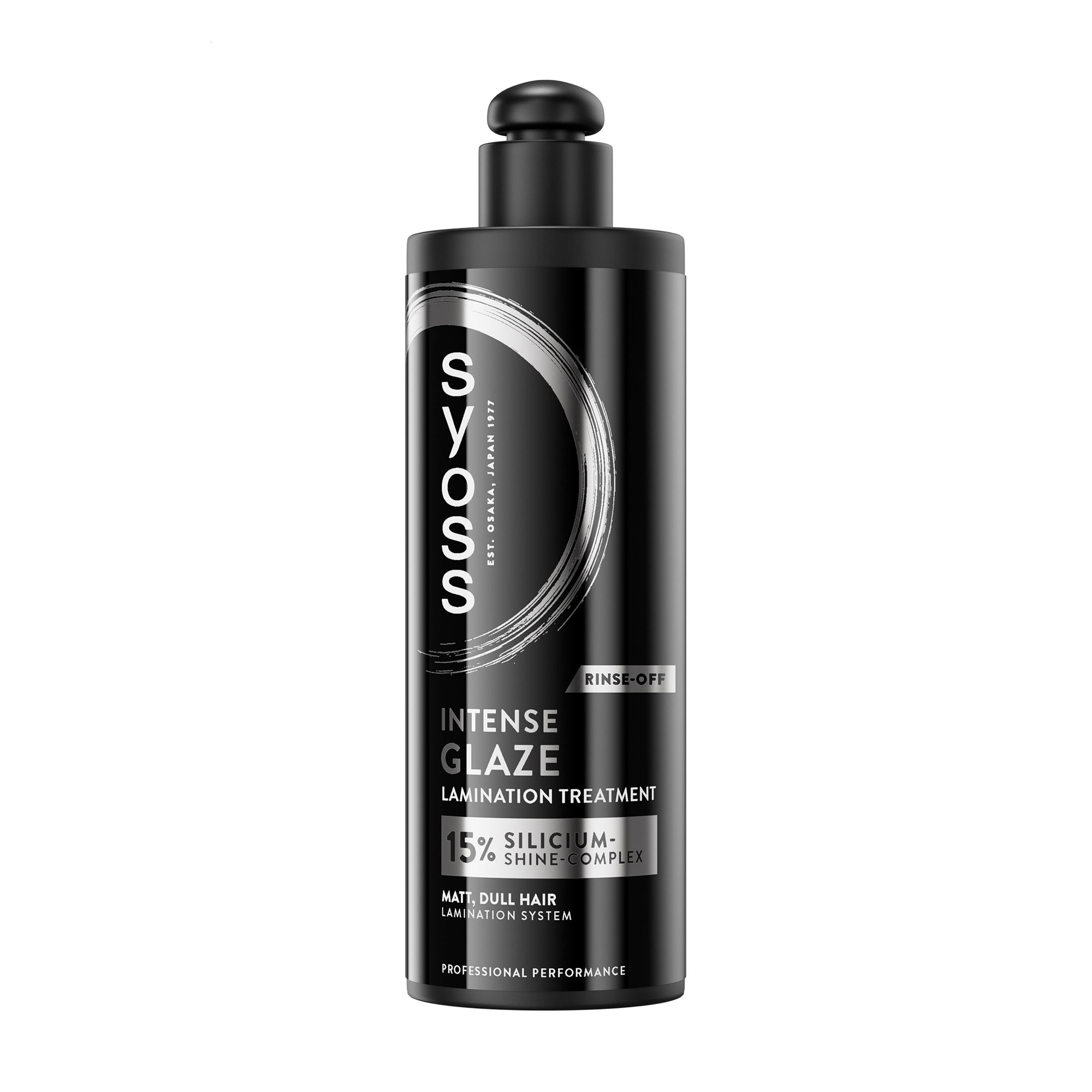 Засіб для ламінування волосся SYOSS Intense Glaze Lamination Treatment Rinse-Off з 15% кремнієвим комплексом, 200 мл